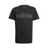T-shirt nera da bambino adidas Essentials, Abbigliamento Sport, SKU a762000016, Immagine 0